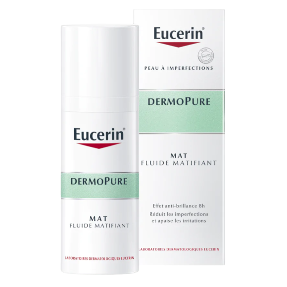 Dermopure Mat fluide matifiant Eucerin - tube de 50 ml