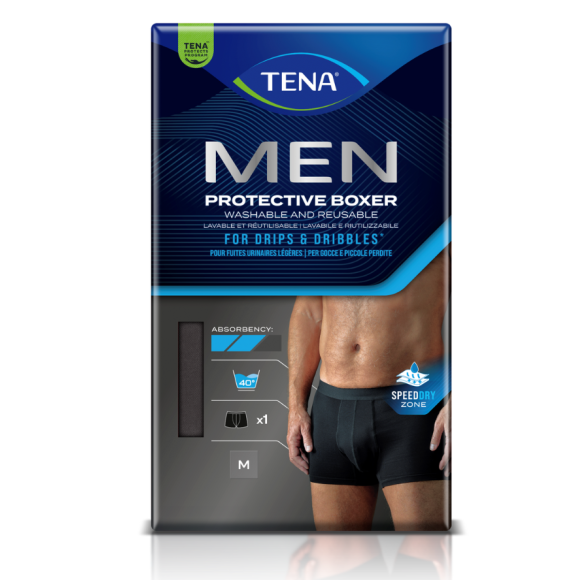 Men boxer lavant lavable r&eacute;utilisable taille M Tena - un boxer 