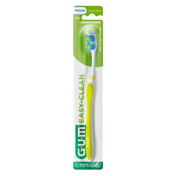 Brosse &agrave; dents Easy Clean Medium Gum - une brosse &agrave; dents 