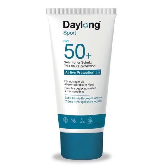 Cr&egrave;me-hydrogel extra l&eacute;g&egrave;re SPF50+ Daylong Sport - tube de 50ml