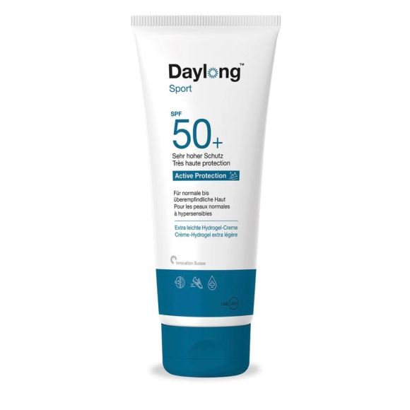 Cr&egrave;me-hydrogel extra l&eacute;g&egrave;re SPF50+ Daylong Sport - tube de 200ml