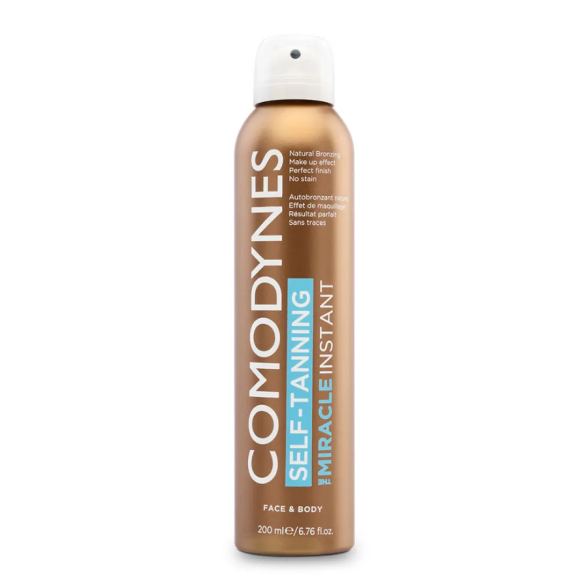 Miracle instant spray teint&eacute; autobronzant Comodynes - spray de 200ml