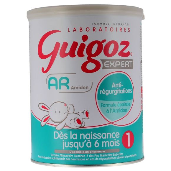 Guigoz expert lait 1er &acirc;ge anti-r&eacute;gurgitations - boite de 780g