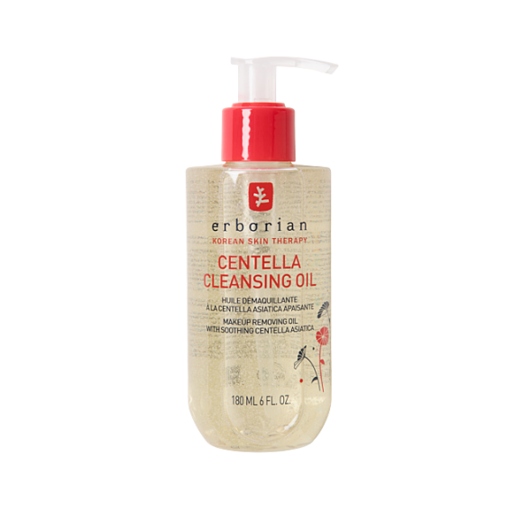 Centella Cleansing oil huile d&eacute;maquillante Erborian - flacon-pompe de 180ml