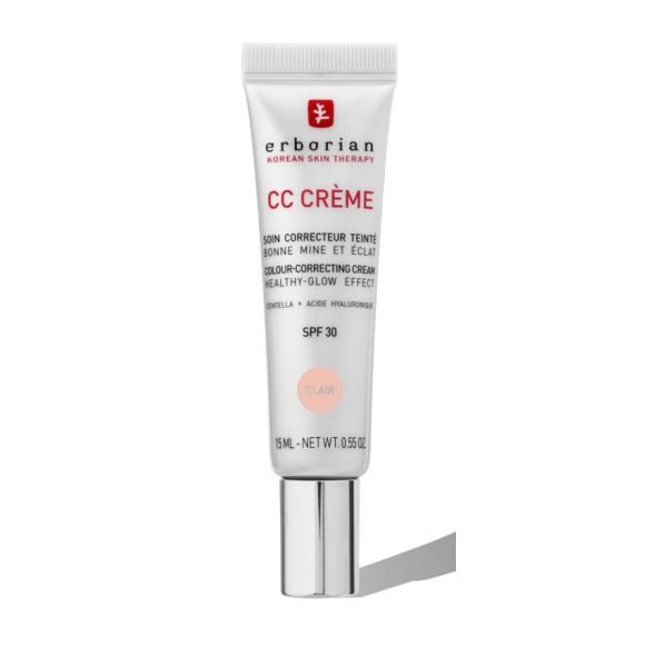 CC Cr&egrave;me &agrave; la Centella teinte Clair SPF30 Erborian - tube de 15ml