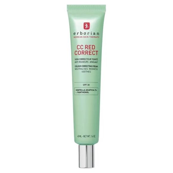 CC Red Correct &agrave; la Centella Asiatica SPF30 Erborian - tube 40ml
