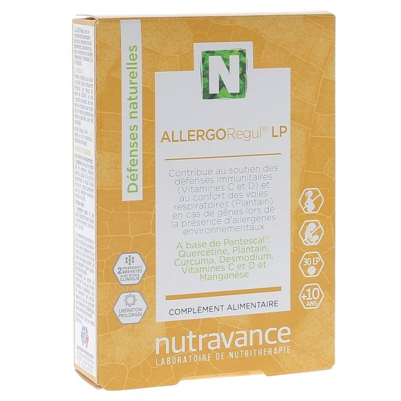 ALLERGORegul LP Nutravance - bo&icirc;te de 30 comprim&eacute;s