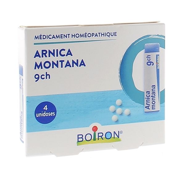 ARNICA MONTANA 9CH globules Boiron - bo&icirc;te de 4 unidoses de 1g