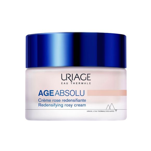 Age Absolu Cr&egrave;me rose redensifiante Uriage - pot de 50ml