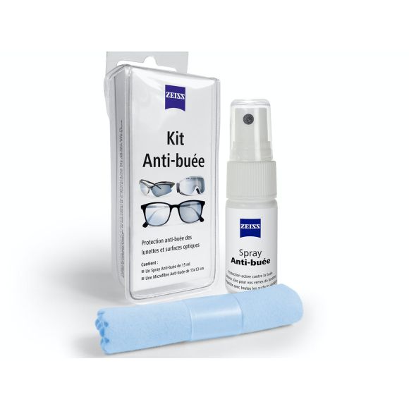 Antibu&eacute;e spray + lingette microfibre Zeiss - spray de 15ml