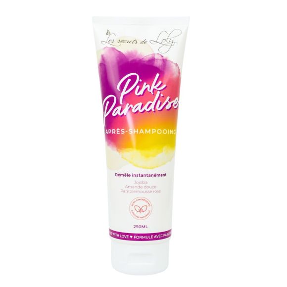 Apr&egrave;s-shampooing Pink Paradise Les Secrets de Loly - tube de 250ml