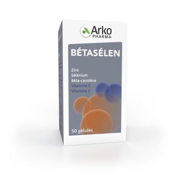 Betaselen&nbsp;g&eacute;lule Arkopharma - bo&icirc;te de 50 g&eacute;lules