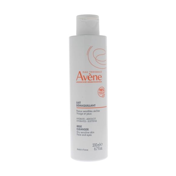 Lait d&eacute;maquillant douceur Av&egrave;ne - flacon de 200 ml