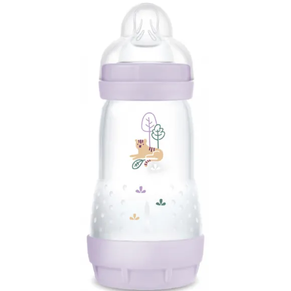 Biberon rose Easy start anti-colique 2+ mois d&eacute;bit 2 Mam - 1 biberon de 260 ml