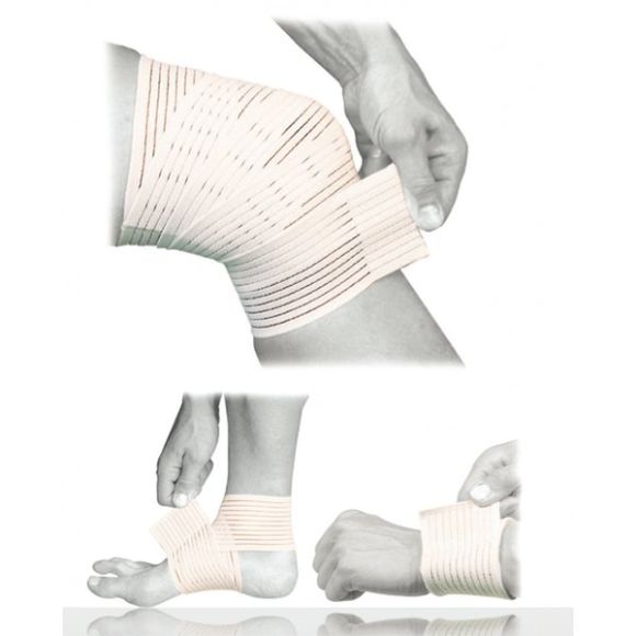 Bande Spandex Strapping genou noir Donjoy