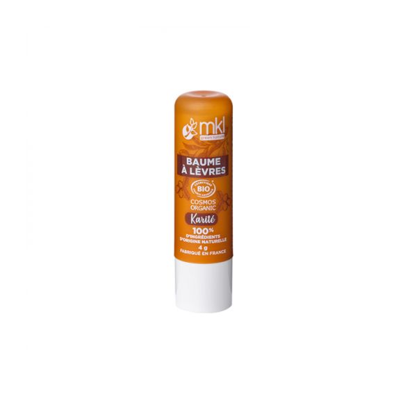 Baume &agrave; l&egrave;vres Karit&eacute; bio MKL Green Nature - stick de 4g