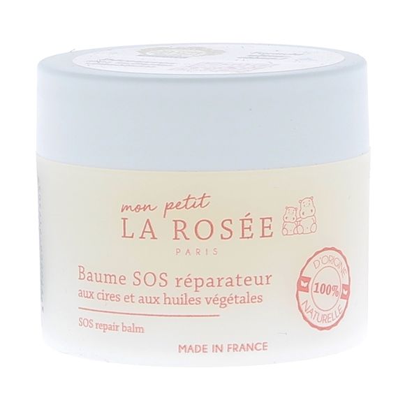 Baume SOS r&eacute;parateur b&eacute;b&eacute; La Ros&eacute;e - pot de 20g