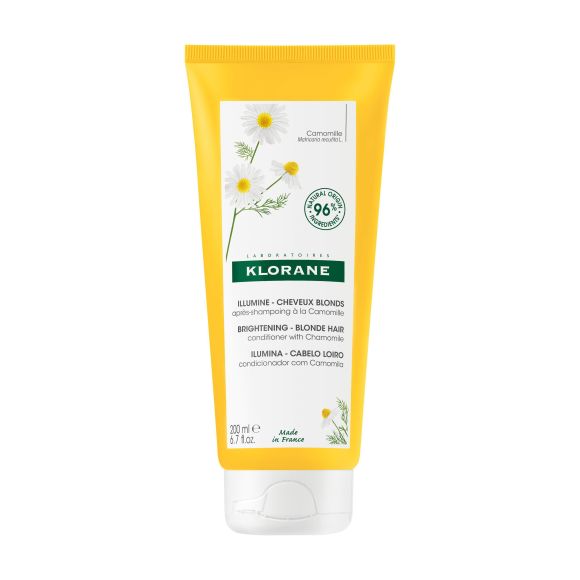Baume apr&egrave;s-shampooing &agrave; la camomille reflet blond Klorane - tube de 200 ml