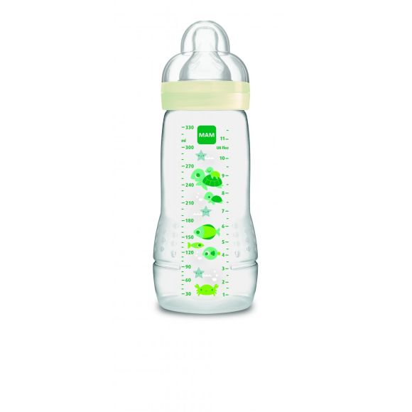 Biberon Easy Active 2&egrave;me &acirc;ge 6 mois et + Mam - 1 biberon de 330 ml