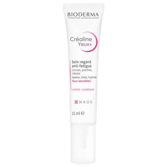 Cr&eacute;aline yeux+ soin regard anti-fatigue Bioderma - tube de 15 ml