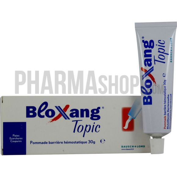 Bloxang Topic pommade barri&egrave;re h&eacute;mostatique Bausch & Lomb - tube de 30 g