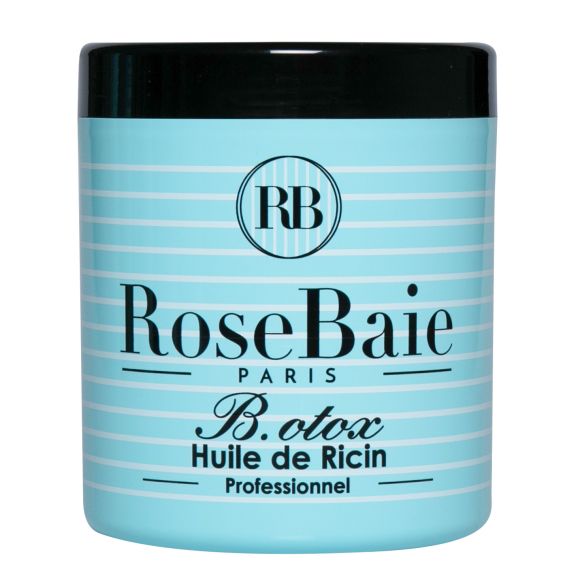 Botox capillaire &agrave; l&rsquo;huile de ricin RoseBaie - pot de 250ml