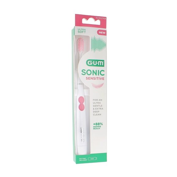 Sonic Sensitive Brosse &agrave; dents Gum - 1 brosse &agrave; dents