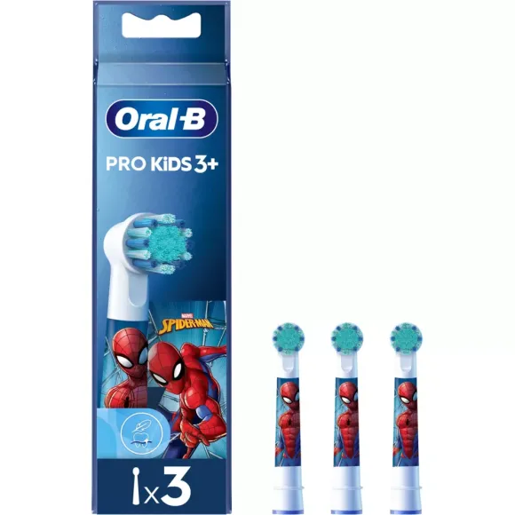Brossettes de rechange Spiderman Oral-B - 3 brossettes