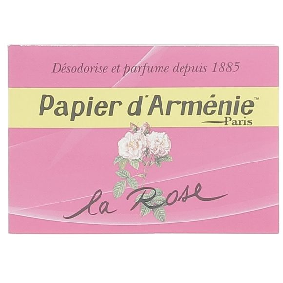 Carnet de Papier d'Arm&eacute;nie La Rose