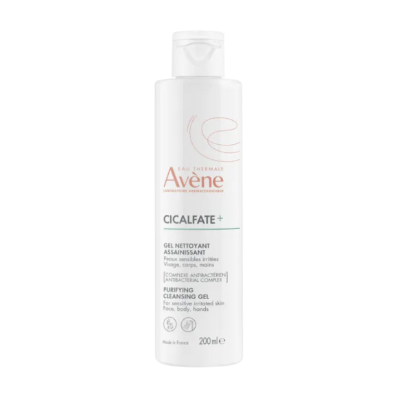Cicalfate + gel nettoyant assainissant Av&egrave;ne - flacon de 200 ml