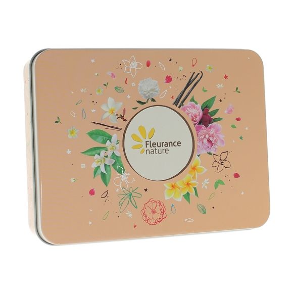 Coffret cr&egrave;mes mains &eacute;vasion florale bio Fleurance nature - 4 tubes de 30 ml