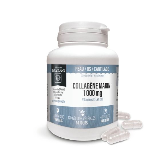 Collag&egrave;ne marin 1000 mg Dayang - pot de 120 g&eacute;lules