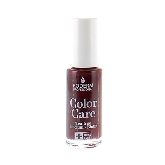 Color Care Vernis &agrave; ongles Rouge Noir 437 Poderm - flacon de 8ml