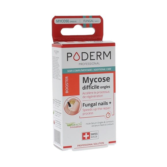 Compl&eacute;ment booster s&eacute;rum ongles Poderm - flacon de 6 ml