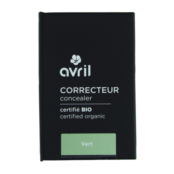 Correcteur vert bio Avril - bo&icirc;tier de 4g