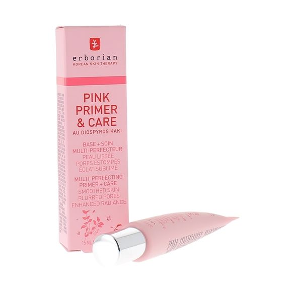 Cr&egrave;me Pink Primer & Care au Diospyros Kaki Erborian - tube de 15 ml