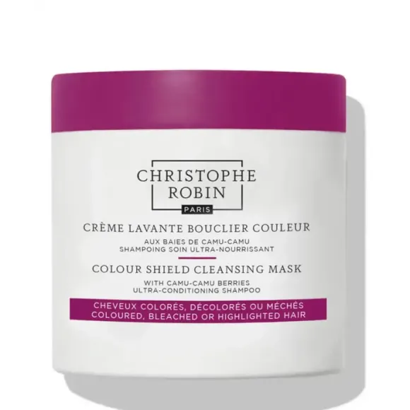 Cr&egrave;me lavante bouclier couleur Christophe Robin - pot de 250ml
