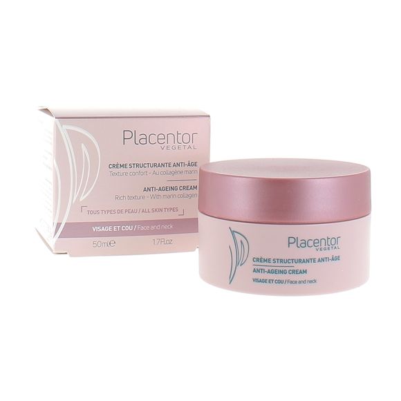 Cr&egrave;me structurante anti-&acirc;ge Placentor - pot de 50 ml