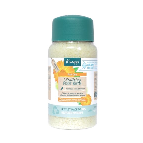 Cristaux pour bain de pieds Vitalizing Kneipp - bo&icirc;te de 600g