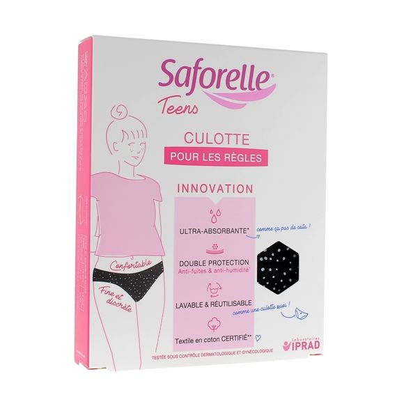Culotte pour les r&egrave;gles Teens Saforelle - une culotte