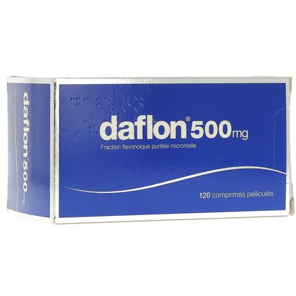 Daflon 500mg comprim&eacute; - 120 comprim&eacute;s
