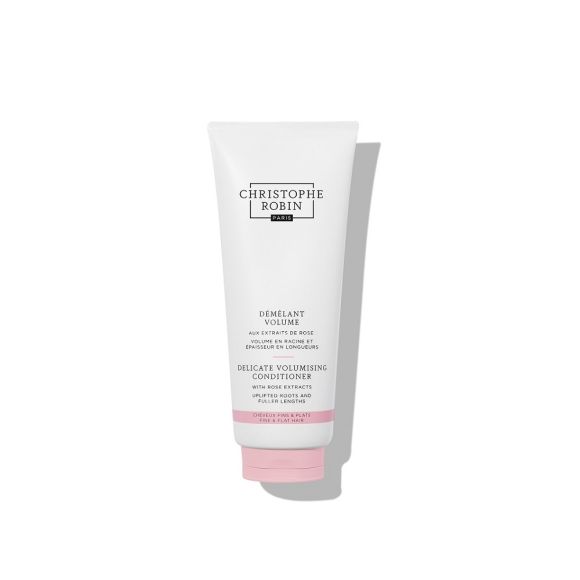 D&eacute;m&ecirc;lant volume aux extraits de rose Christophe Robin - tube de 200ml