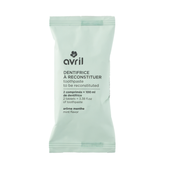 Dentifrice &agrave; reconstituer Avril - 2 comprim&eacute;s pour 100ml