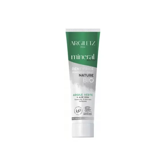 Dentifrice extrait alo&eacute; vera Bio Argiletz - tube de 75 ml