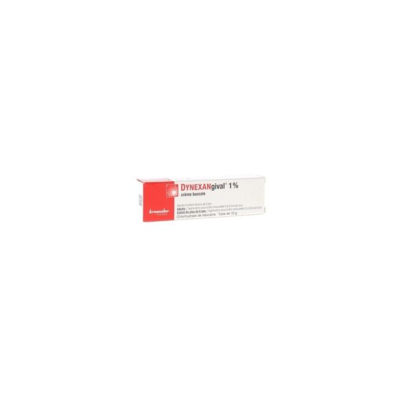 Dynexangival 1% cr&egrave;me buccale - tube de 10g