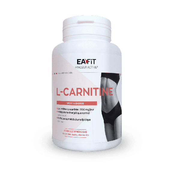 L-carnitine sport & &eacute;nergie EaFit - boite de 90 g&eacute;lules