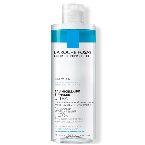 Eau micellaire biphas&eacute;e ultra La Roche-Posay - flacon de 400 ml