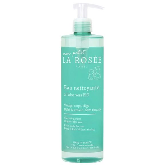Eau nettoyante Mon Petit La Ros&eacute;e - flacon-pompe de 400 ml
