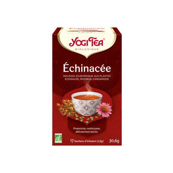 Echinac&eacute;e bio Yogi Tea - boite de 17 sachets 