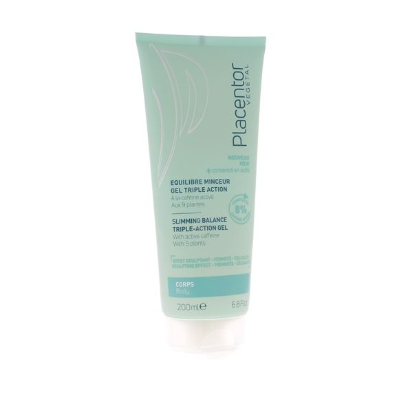 Equilibre minceur gel triple action Placentor v&eacute;g&eacute;tal - tube de 200 ml